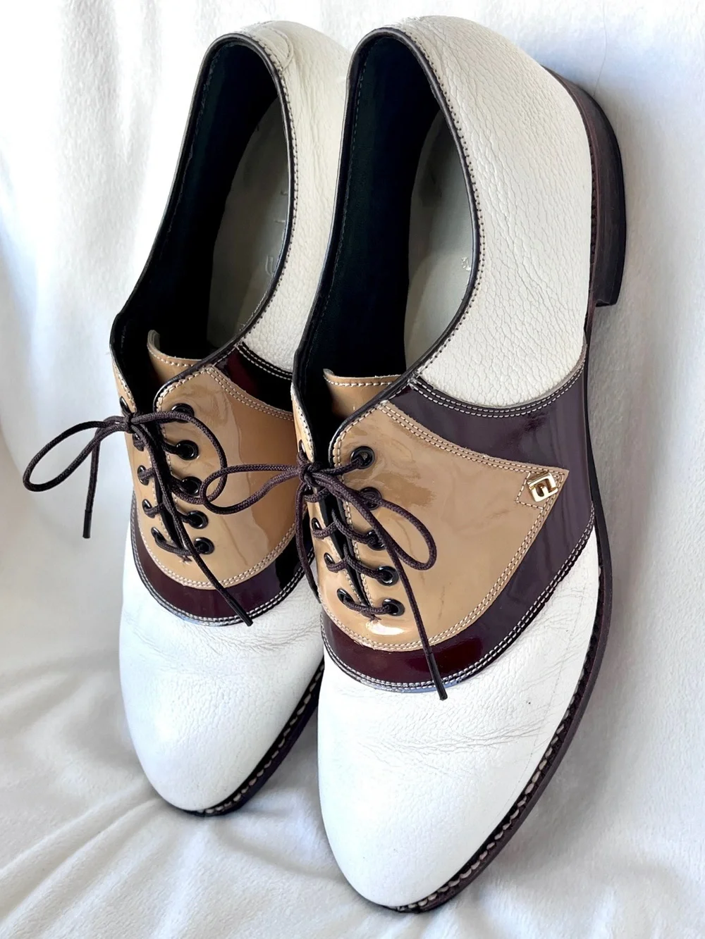 Vintage El Toro / Footjoy Handmade Leather Saddle Charro Dress Shoes Men's 9.5M
